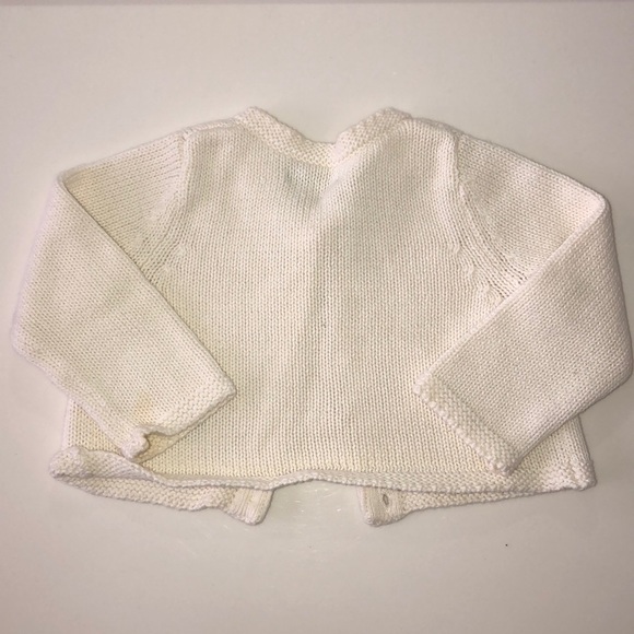 Baby Gap Cable Knit Cardigan with Heart Pockets - Picture 4 of 4